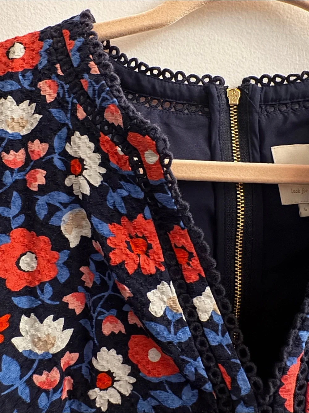 Kate Spade floral print sleeveless dress.